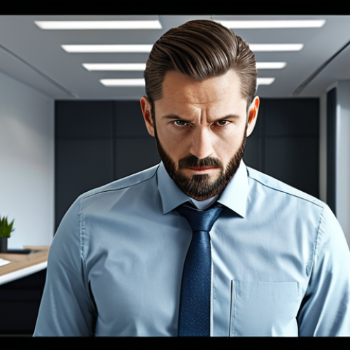 Home 4 Prompt 1: Focused Professional in a Modern Office**